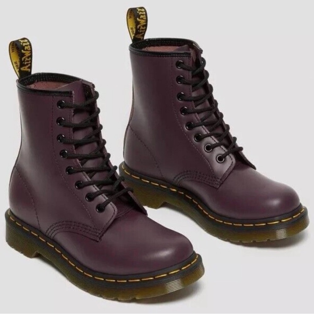 Dr. Martens 1460 Dark Purple Lace Up Boots